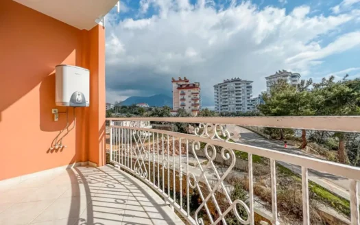 2+1 Wohnung mit kleinem Meerblick in TOSMUR, Alanya, Türkei