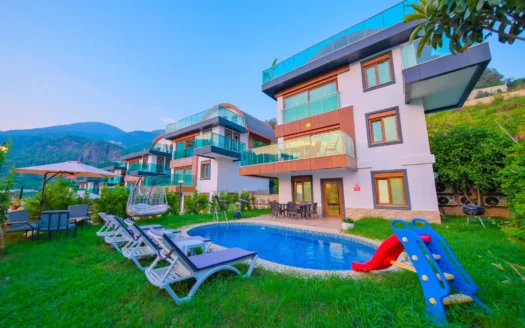 LUXUS Villa mit Pool und Meerblick zu verkaufen in BEKTAŞ Alanya Türkei