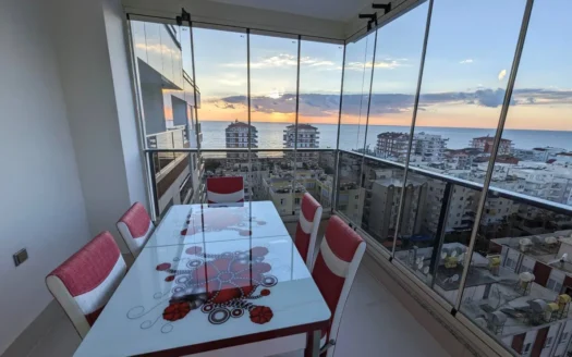 Penthouse mit Meerblick in MAHMUTLAR, Alanya, TÜRKEI