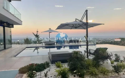 LUXUS Villa mit 6 Schlafzimmer + Pool + Meerblick in Kyrenia, Edremit, NORDZYPERN